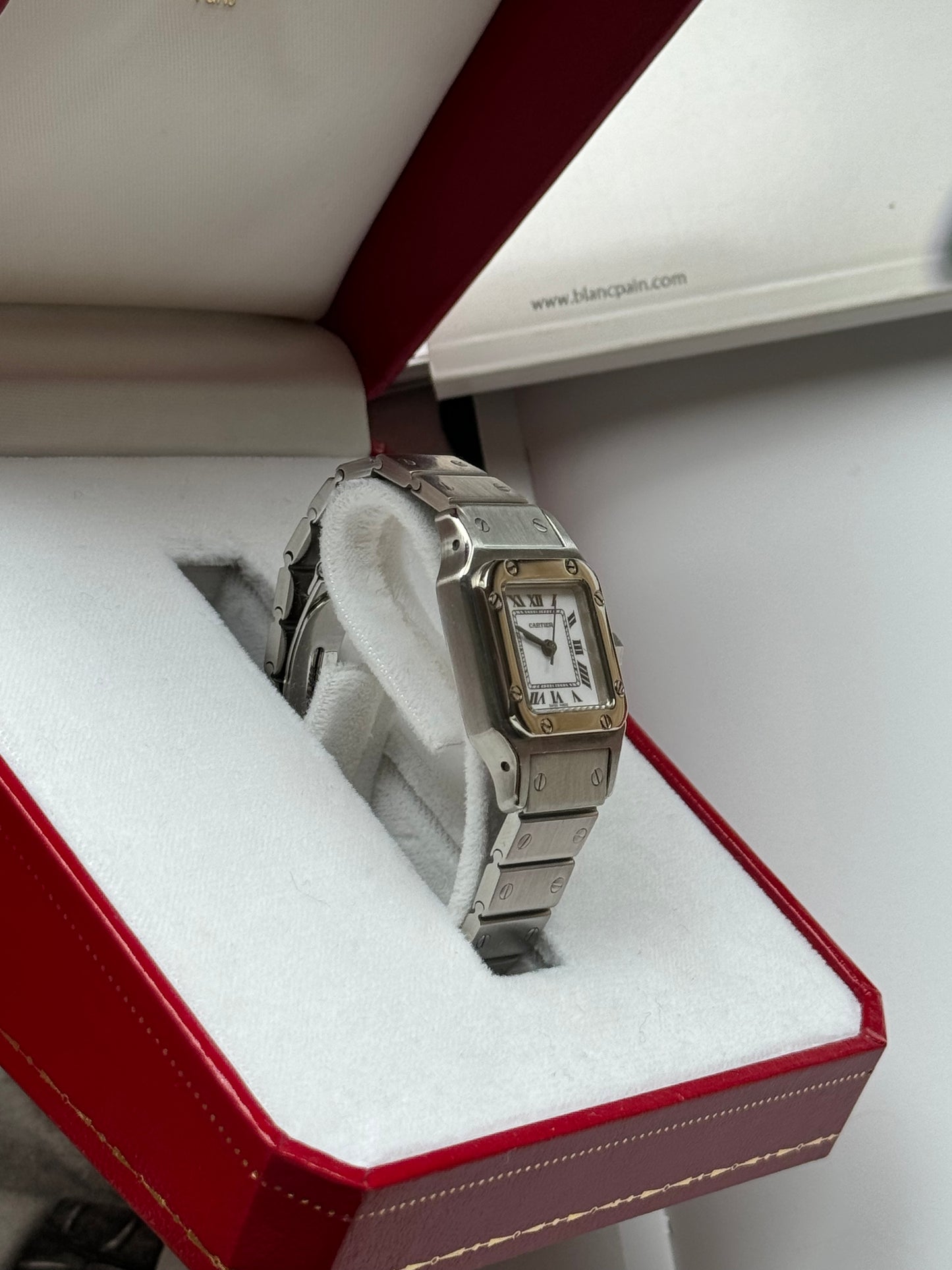 1990s Cartier Santos Carree (Ref. 0901) automatic movement